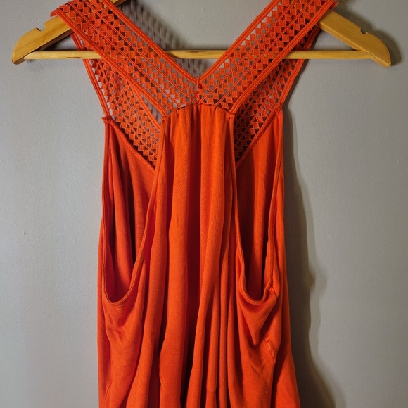 Boho tangerine tank - Picture 2 of 4